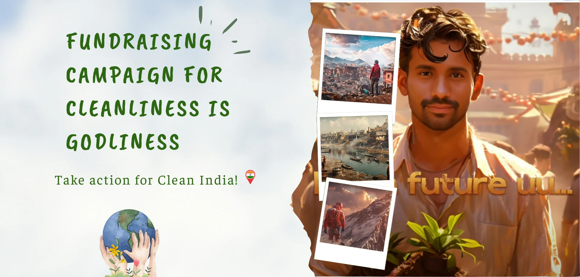Fundraising for a cleaner India