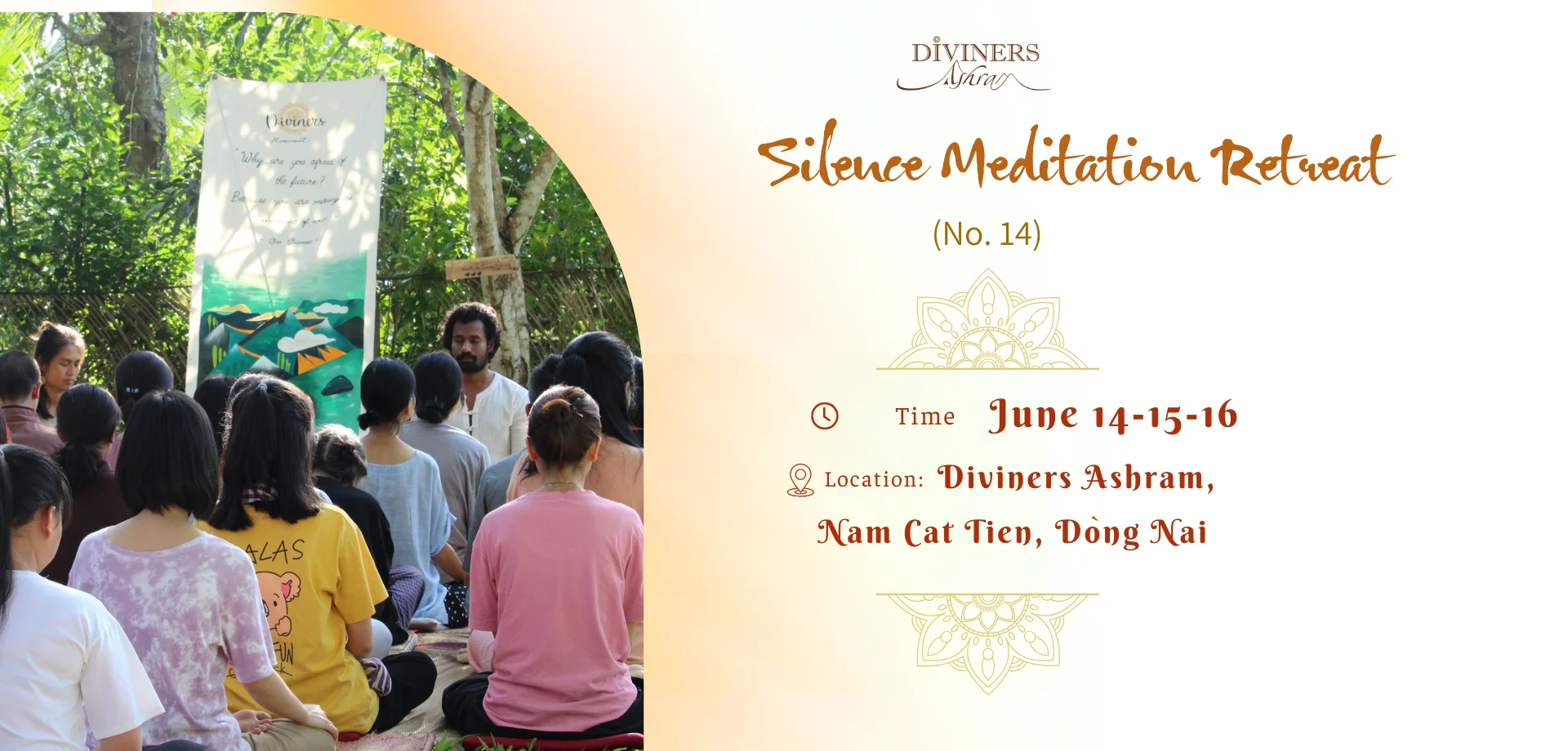 Silent Meditation Retreat - No 14